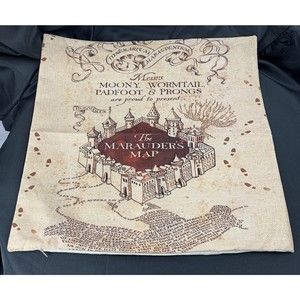 COPY - Harry Potter Pillow Cover - Marauder's Map